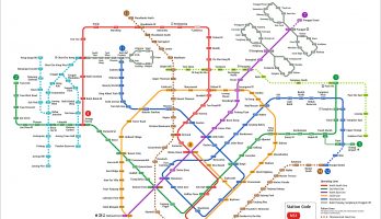 MRT Lines Singapore